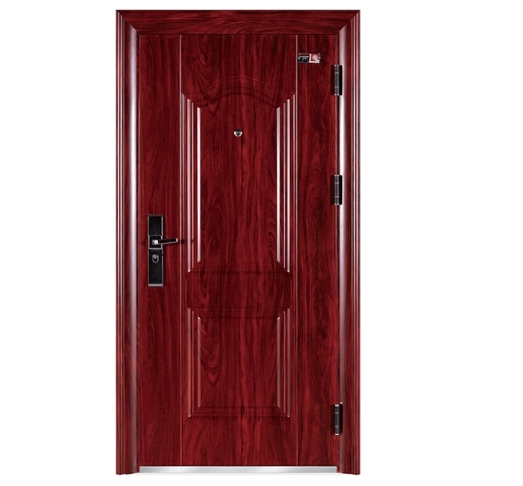 Ordinary Home Steel Door with Frame Cửa thép gia đình thông thường có khung