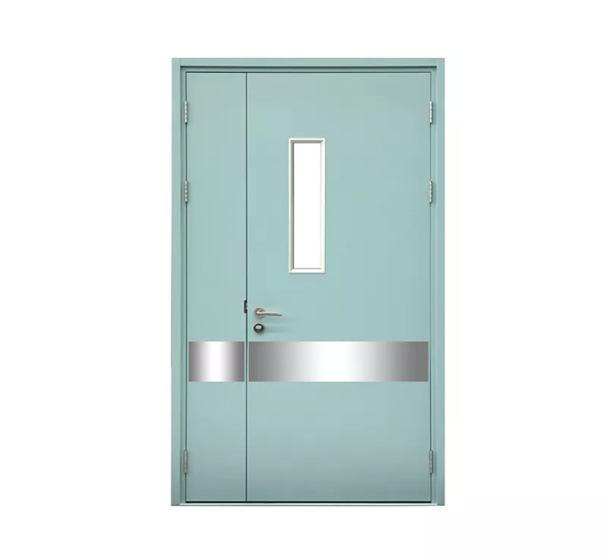 Cửa phòng bệnh viện được làm bằng gì?